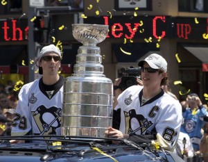 Players like Sidney Crosby and Marc-André Fleury are bringing much needed popularity back to NHL. (Photo taken by Michael Righi)