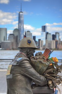 9/11 connects Americans in a way that is often indescribable. As we learn about Western traitors assisting I.S.I.S., it begs the question how could an American turn its back on the country? (Copyright 2005 The Sculpture Foundation) 