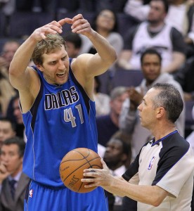 Dirk Nowitzki. (Photo taken by Keith Allison, CC)