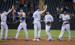 The Royals are representing Kansas City in the playoffs for the first time in 29 years.  (Copyright Keith Allison)