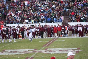 It has been a long time since the Bulldogs have had anything to play for in the SEC. Could 2014 finally be Mississippi State's year? (Photo taken by Brian Norwood.)