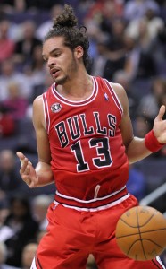 Joakim Noah. (Photo taken by Keith Allison)