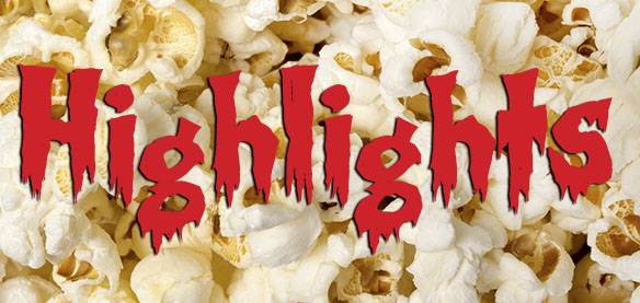 Popcorn Background Close Up